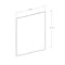 Azar Displays Plexiglass Acrylic Sheets Cut to Size, Clear Plastic Panels, 2PK 179631 - alternate 4